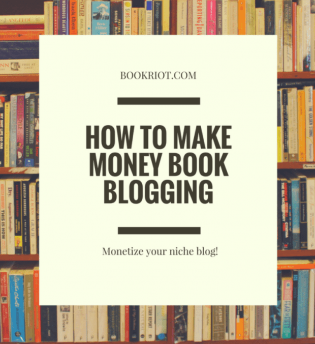 how to make money book blogging